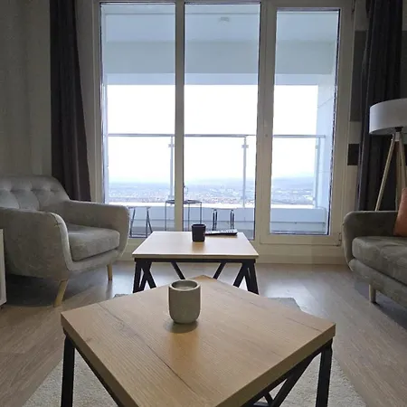 33th Floor - Skyview Oasis - A Apartmán Skopje