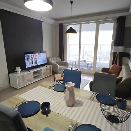 33th Floor - Skyview Oasis - A Lägenhet Skopje