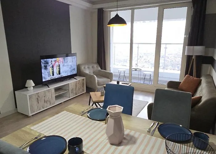 33th Floor - Skyview Oasis - A Apartment Skopje